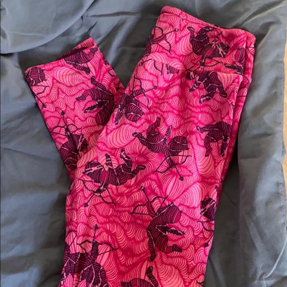 Cute Cupid print LuLaRoe One Size Leggings
